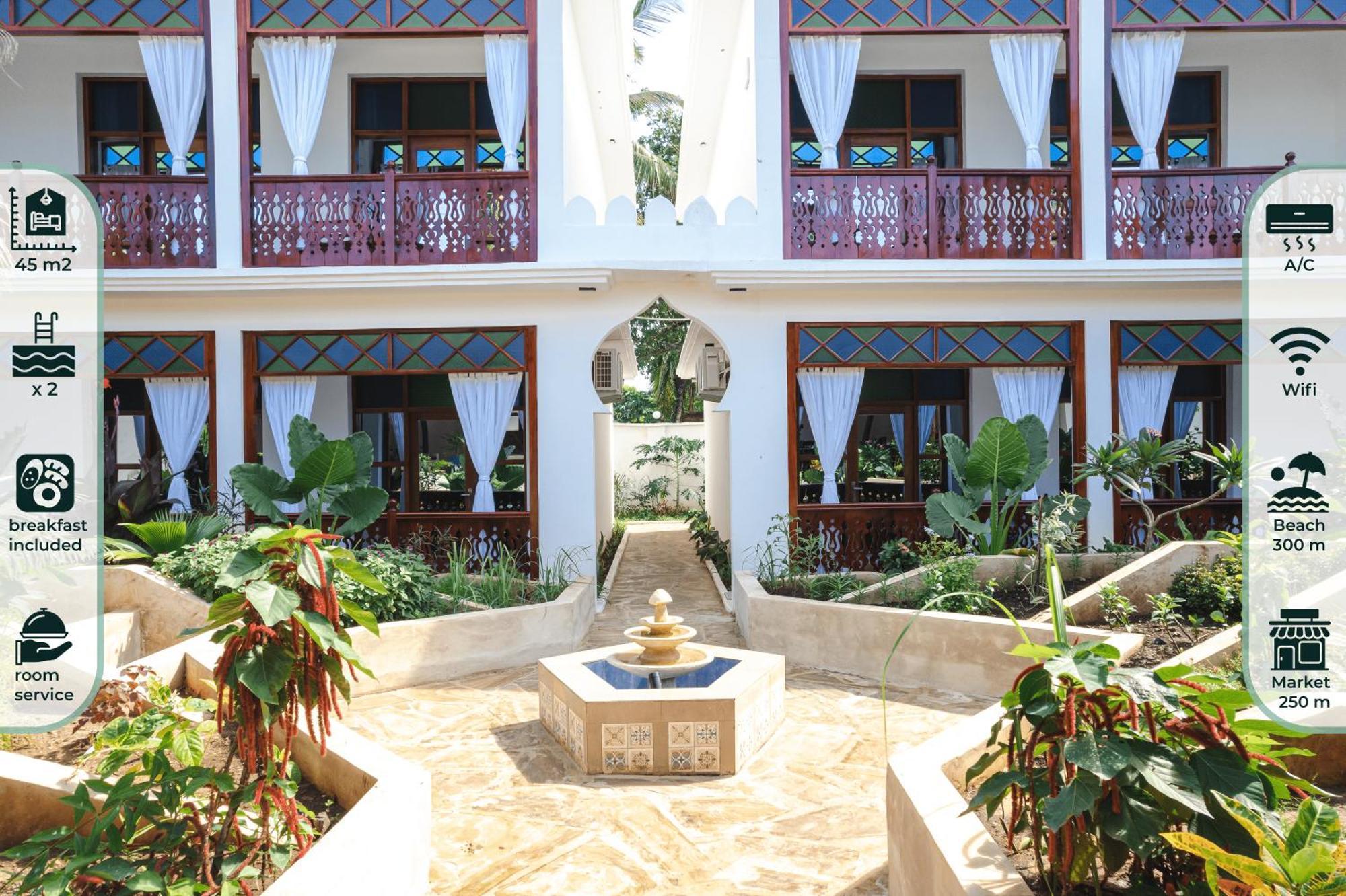 Tasneem Islamic Luxury Suites Jambiani  Extérieur photo
